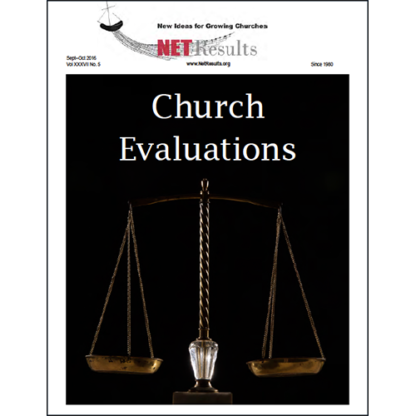 Sep-Oct 2016: The Church Evaluations Issue